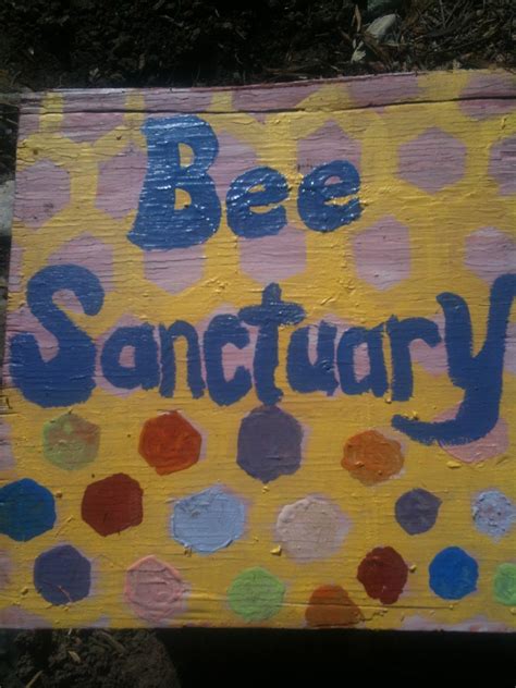 Information About Bee Sanctuary Sign1  On Davis Bee Sanctuary Davis Localwiki