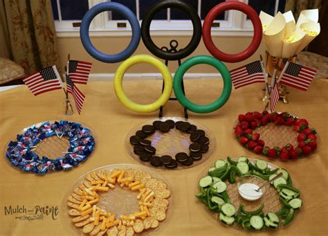 Ski themed party, skier birthday party, ski hill topper, winter party decorations rsvppartydecor. Olympic Party Ideas - Mulch & Paint
