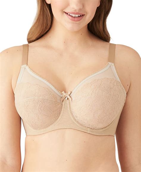 Wacoal Retro Chic Full Figure Underwire Bra 855186 Up To I Cup And Reviews All Bras Women
