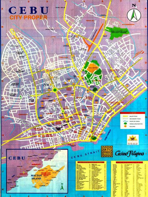 Cebu Map