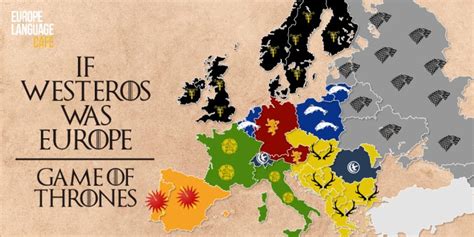 Map Of Westeros Europe Maps Of The World