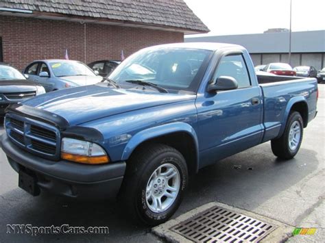 2003 Dodge Dakota Sxt Regular Cab In Atlantic Blue Pearlcoat 299906