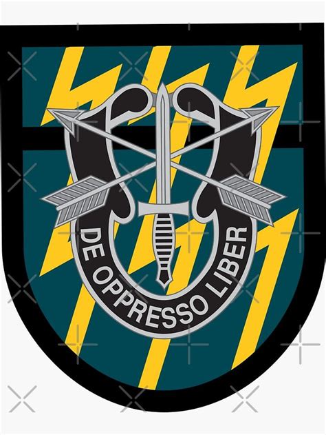 12th Special Forces Group Sticker By Marcus Attilius In 2021 Special