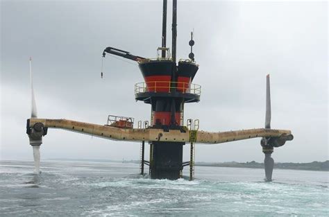 Marine Current Turbines Tidal Generation System Courtesy Siemens