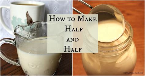 Stir a few times and let it sit for at least 5 minutes. Homemade Half and Half | Recipe | Half, half cream, Raw ...
