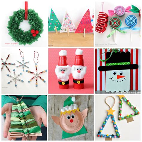 Easy Christmas Kids Crafts that Anyone Can Make!  Happiness is Homemade