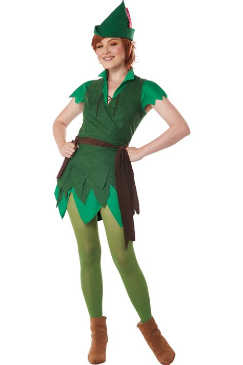 California Costume Peter Pan Outfit Adult Women Fairy Tales 5022060 Ebay