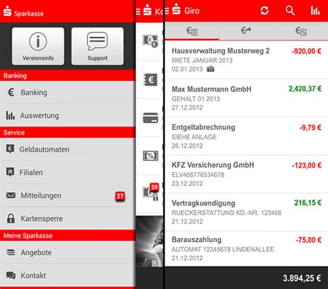 You can choose whether you would prefer to generate your tan yourself or to receive them by pushtan. Sparkasse Online Banking
