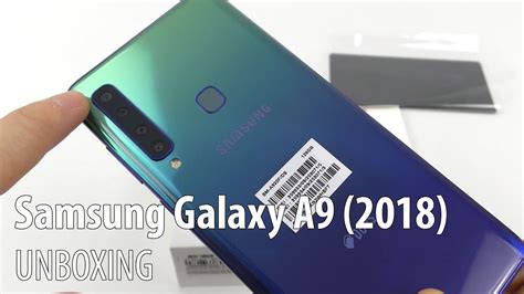 Samsung Galaxy A9 2018 Unboxing And Short Review Youtube