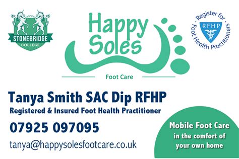 Happy Soles Foot Care Eynsham Online Oxfordshire