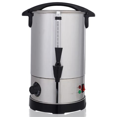 Costway Stainless Steel Quart Electric Water Boiler Warmer Hot Water