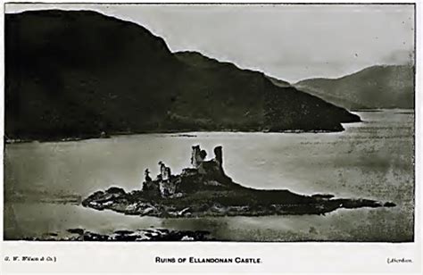 Clan Macrae Their Castle And Information Ruins Of Eilean Donan Castle
