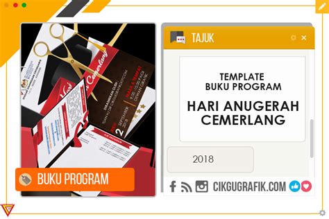 Situs download full free bingkai border piagam vector 1. Buku Program Hari Anugerah Cemerlang | KOLEKSI GRAFIK ...
