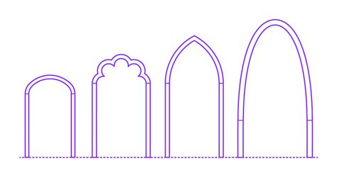 Arches Dimensions And Drawings