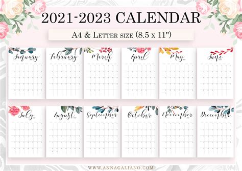 Printable Calendar For 2023 Shopmallmy Wall Calendar Printable 2021