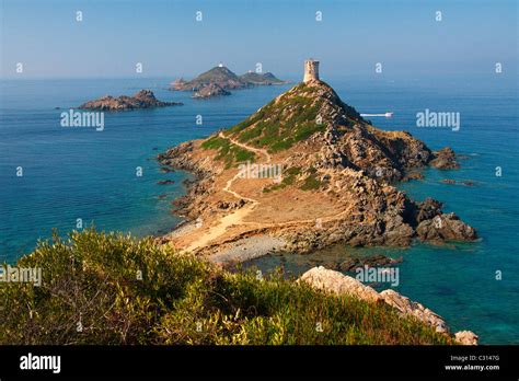 Îles Sanguinaires à Ajaccio Corse Photo Stock Alamy