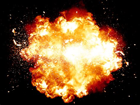 Explosion Blast Background For Photoshop Free Fire And Smoke