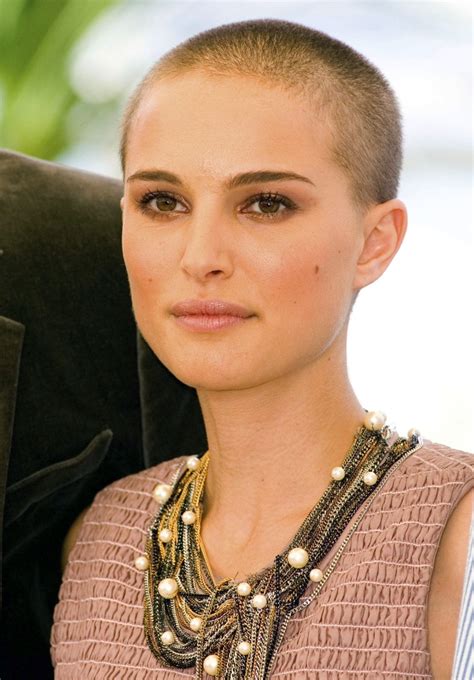 Celebrities Who Shaved Their Heads Charlize Theron Natalie Portman