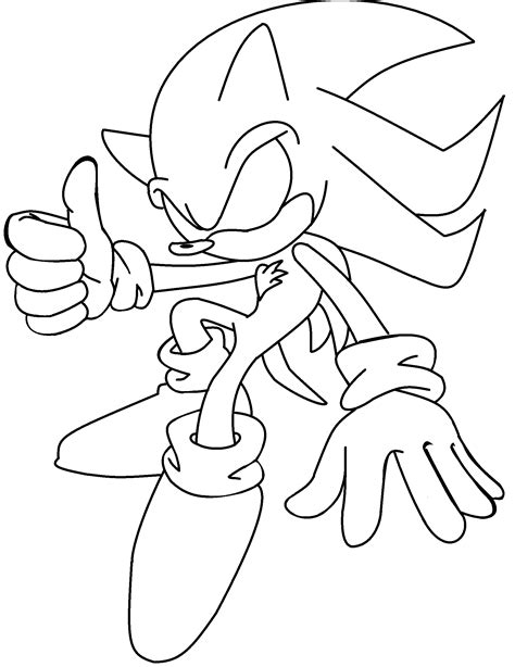 Sonic Videojuegos Dibujos Para Colorear E Imprimir Gratis