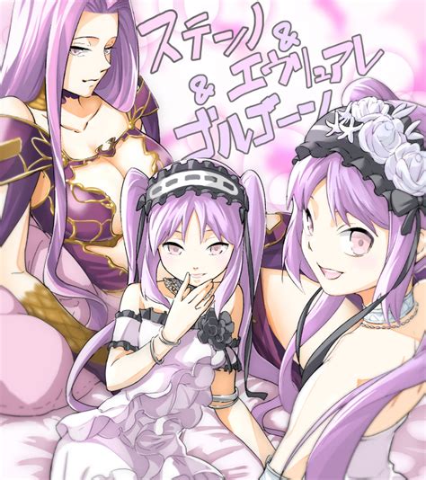 Medusa Euryale Stheno And Gorgon Fate And More Drawn By