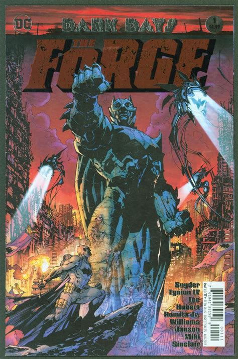 Dark Days The Forge 1 Jim Lee Foil Cover By Dc Comics Scott
