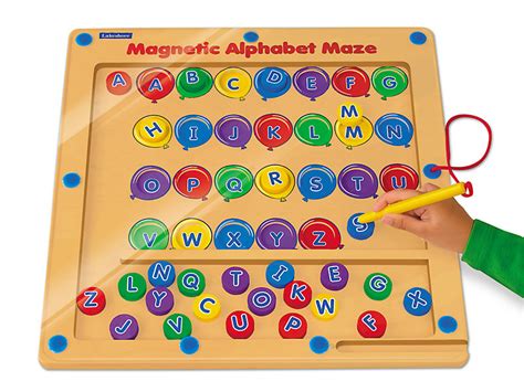 Magnetic Alphabet Maze At Lakeshore Learning