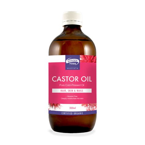 Castor Oil Organic Wonder Foods Australia