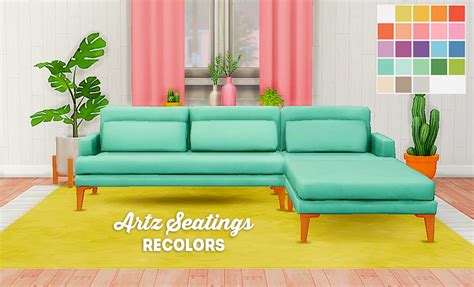 Lina Cherie Ts4 Artz Seatings Recolor I Adore Alwaysimmings