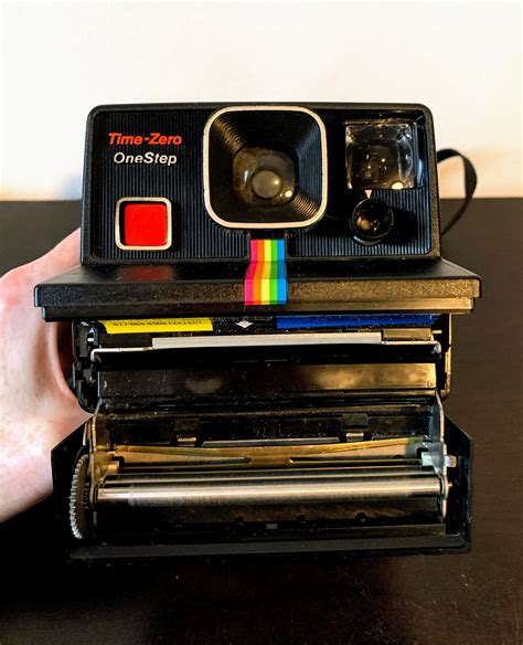 Polaroid Time Zero Onestep Sx 70 Instant Film Camera Etsy