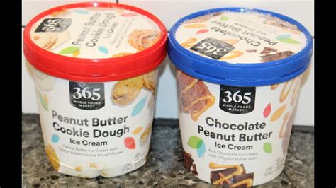 365 Whole Foods Market Ice Cream Peanut Butter Cookie Dough