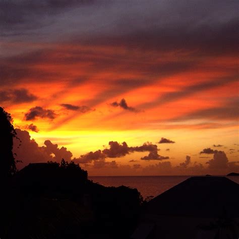 Antigua Beautiful Sunset Sunrise Sunset Sunset