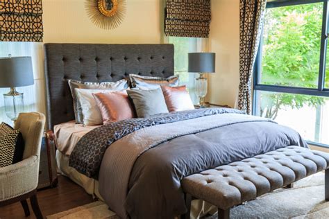 It features a classic, formal elegance along with gold accented furnishings for subtle glam that's not over the top. 37 Clever Small Master Bedroom Ideas (Photos)