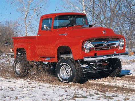 1956 Ford F 100 4x4 Indy Inferno