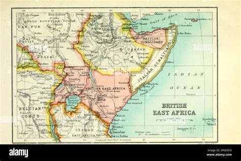 Antique Map Of The British Empire Hi Res Stock Photography And Images