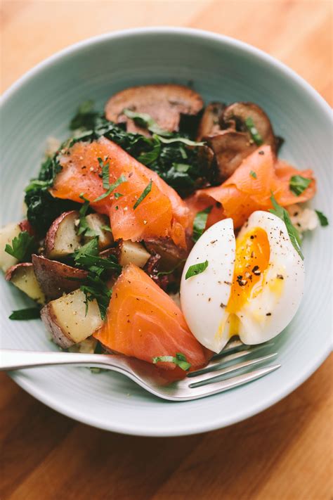 This scrambled aggs and smoked salmon breakfast tastes simply. Pin on + The Perfect Way To Start The Day