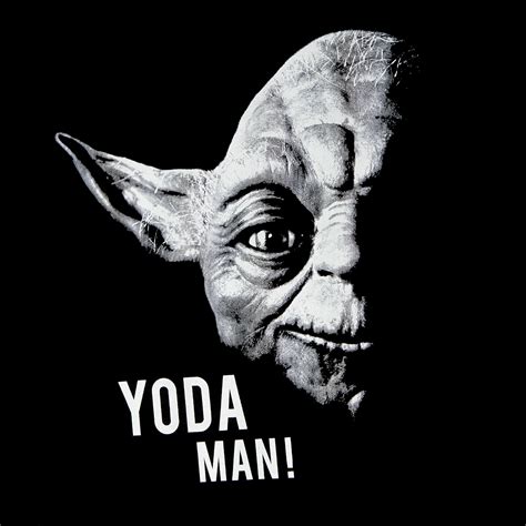 Star Wars Yoda Man T Shirt Schwarz Elbenwald