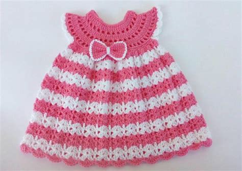 Easy Crochet Baby Dress A Free Pattern Maisie And Ruth