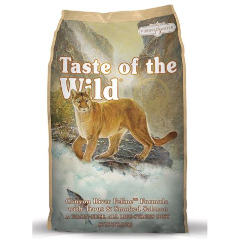 Wet cat food has higher moisture content than dry cat food, which can make it beneficial for cats who require more support for their urinary tract or kidneys. Taste Of The Wild Cat Food Trout & Smoked Salmon 2.27kg ...