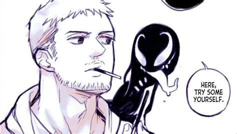 Eddie Brock X Venom Venom Anime Eddie