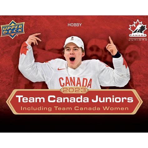2023 Upper Deck Team Canada Juniors Checklist Set Info Boxes