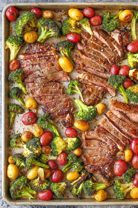 Applebee's coupon free appetizer and more deals applebee's has $5 sleigh bell sips cocktails, the retur. Sheet Pan Steak and Veggies - Damn Delicious