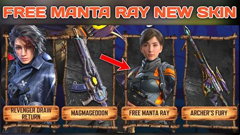 🤩 Confirmed Free New Manta Ray Summer Sunset Character Skin In Cod Mobile For All Codm Players
