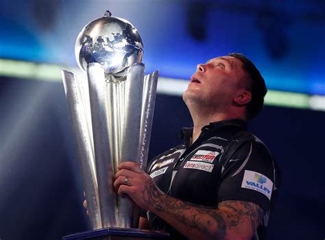 Pdc World Darts Championship Gerwyn Price Staggers Over The Line To Win Final And World No 1