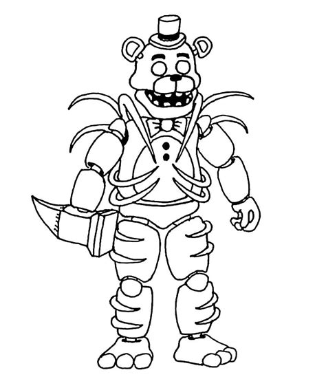 Coloriages Freddy A Imprimer WONDER DAY