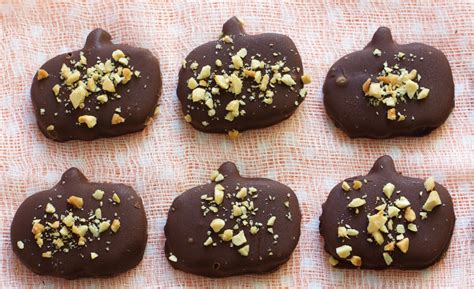 Oven Love Homemade Reeses Peanut Butter Pumpkins With No Refined Sugar