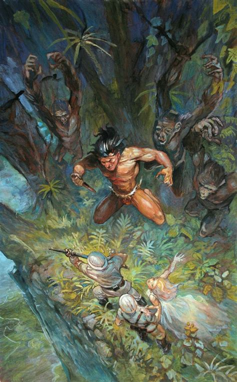 The Art Of Régis Moulun Comic Art Tarzan Illustration Art