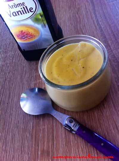 Crème vanille recette companion moulinex companionetmoi