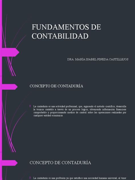 Fundamentos De Contabilidad Material Pdf