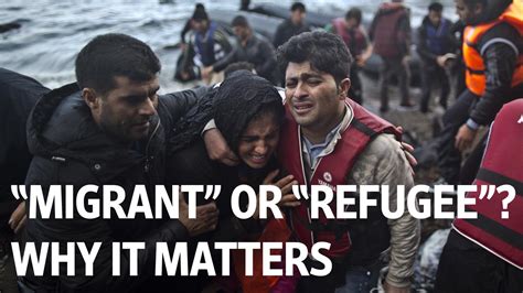 Migrant Crisis Migrant Or Refugee—does It Matter