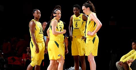 Sue Bird And The Seattle Storm Win 2018 Wnba Championship